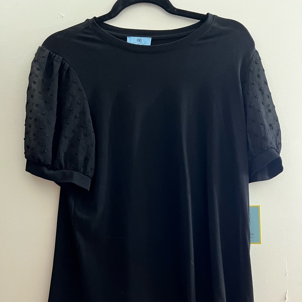 Cece bubble sleeves top